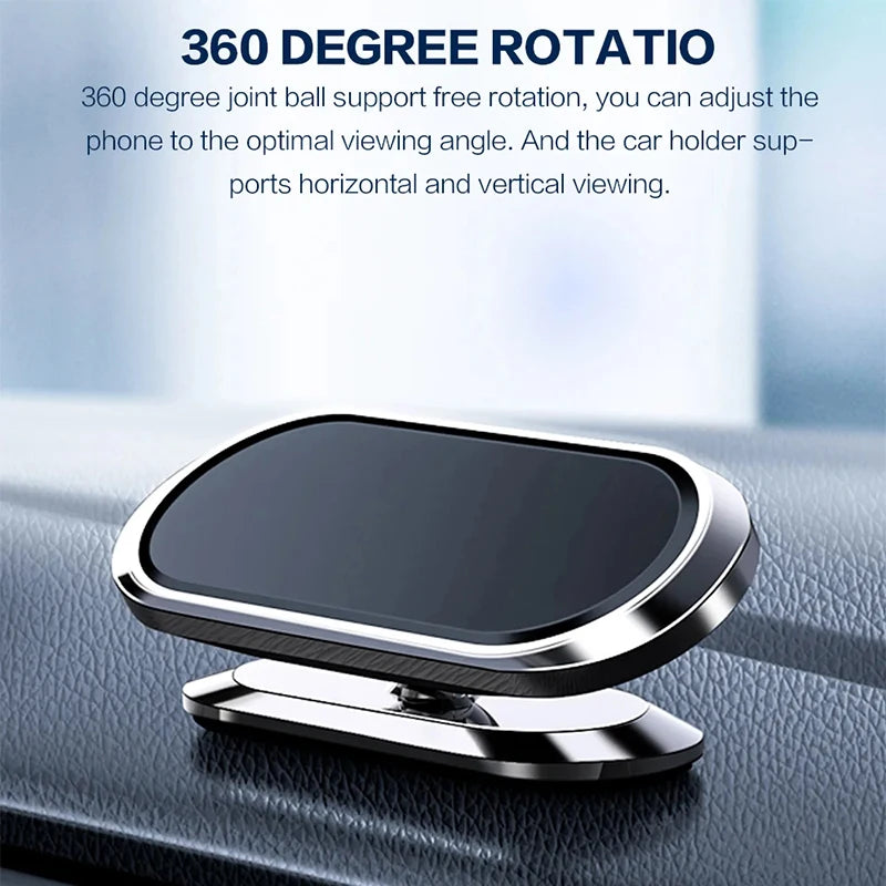 360° Magnetic Car Phone Holder Magnet Smartphone Mobile Stand Cell GPS Support for Iphone 13 12 XR Xiaomi Mi Huawei Samsung LG