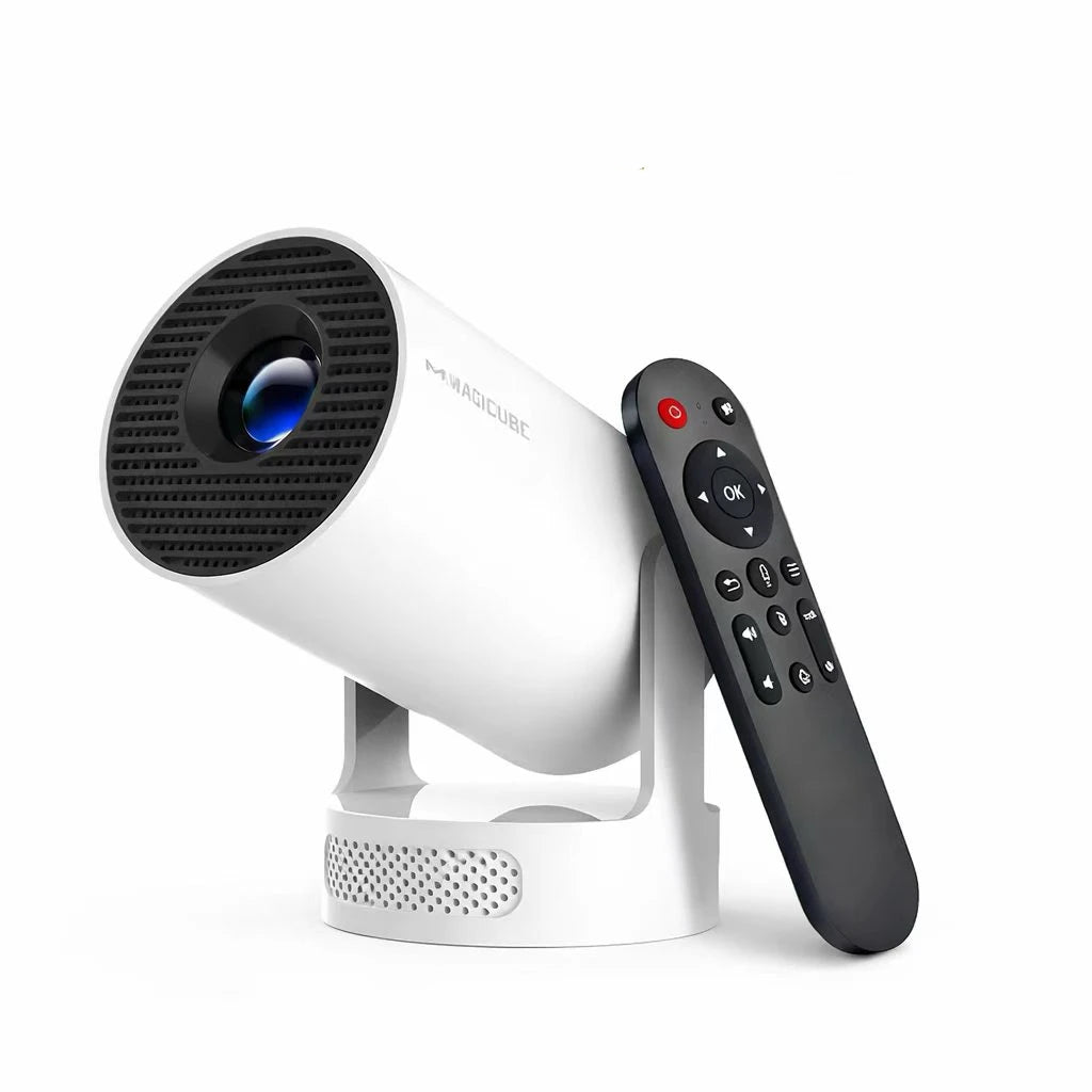 Magcubic HY300Pro+ 8K Projector | 8000 Lumens | Android 14 | WiFi 6 & BT 5.4 | Voice Control + Airmouse | Portable Cinema