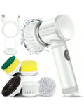 Electric Spin Scrubber — Cordless Power Cleaning Brush