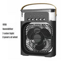 3-in-1 Portable Mini Air Cooler Fan — Cooling, Humidifier & LED Night Light | Home & Office